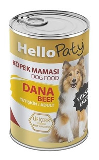Hello Paty Dana Etli Yetişkin Yaş Köpek Maması 415 gr 12'li