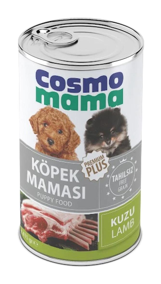 Cosmo Mama Premium Plus Kuzu Etli Yavru Yaş Köpek Maması 415 gr 12'li