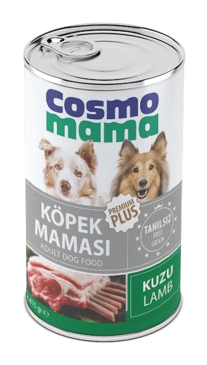 Cosmo Mama Premium Plus Kuzu Etli Yetişkin Yaş Köpek Maması 415 gr 12'li