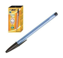 Bic Cristal Soft Plastik Tek Renkli 1.0 mm Siyah 50'li Tükenmez Kalem