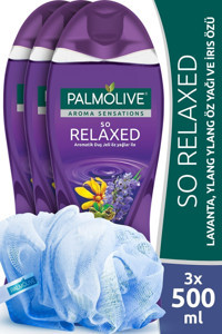 Palmolive So Relaxed Lavanta Duş Jeli 3x500 ml