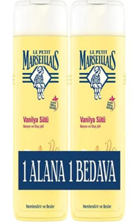 Le Petit Marseillais Vanilya Sütü Vanilya Sütü Nemlendirici Duş Jeli 12x400 ml