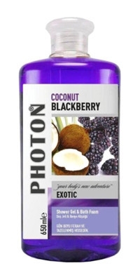 Photon Exotic Böğürtlen-Hindistan Cevizi Vegan Duş Jeli 650 ml