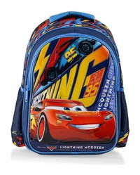Otto Disney Cars Karışık Su Geçirmez 2 Gözlü Çok Renkli İlkokul Erkek Sırt Çantası