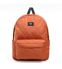 Vans Old Skool Backpack Su Geçirmez 2 Gözlü Kiremit Lise Unisex Sırt Çantası