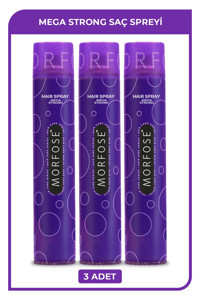 Morfose Mega Keratinli Ekstra Güçlü Saç Spreyi 3x400 ml
