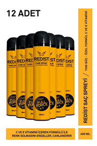 Redist Full Force 01 Orta Saç Spreyi 12x400 ml