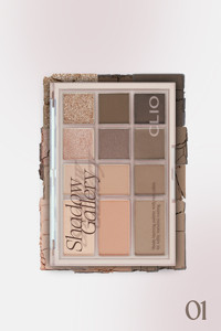 Clio 01 Shadow Gallery Toz Simli Mat Far Paleti