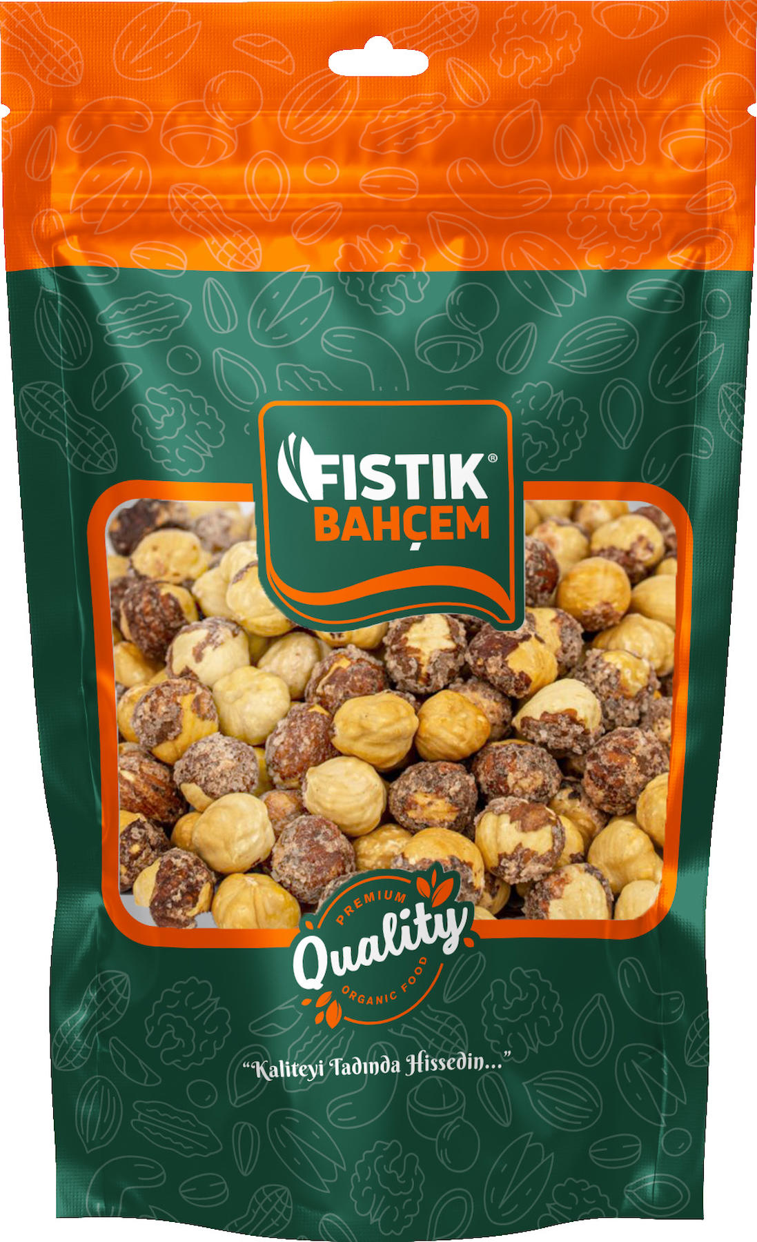 Fıstık Bahçem Kavrulmuş Tuzlu Tane Giresun İçi Fındık 1 kg