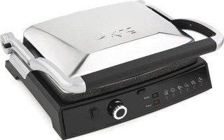 King K462 Grillmaster 6 Dilim Granit Çıkartılabilir Plaka İnox Izgaralı Tost Makinesi