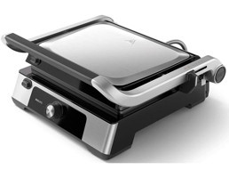 Philips HD6301/90 6 Dilim Alüminyum Çıkartılabilir Plaka Gri Izgaralı Tost Makinesi