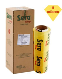 Sera Wrap 45 cm x 150000 cm 8 Mikron Palet Sanayi Tipi Streç Film 1 Adet