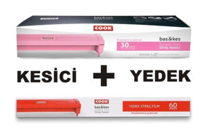 Cook x 6000 cm Palet Bıçaklı Streç Film 1 Adet