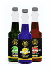 By Tüfekçi Frambuaz-Nane-Turunç Kahve Şurubu 3x750 ml