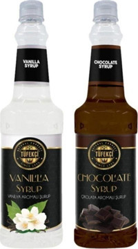 By Tüfekçi Çikolata-Vanilya Kahve Şurubu 2x750 ml