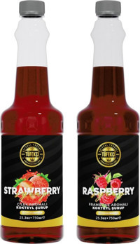 By Tüfekçi Çilek-Frambuaz Kahve Şurubu 2x750 ml