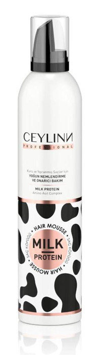 Ceylinn Milk Protein Normal Saçlar İçin Şekillendirici Hacim Veren Saç Köpüğü 2x300 ml