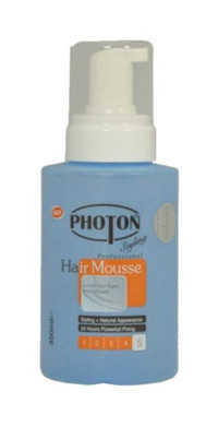 Photon Dalgalı Saçlar İçin Şekillendirici Hacim Veren Saç Köpüğü 350 ml