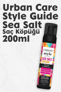 Urban Care Sea Salt Dalgalı Saçlar İçin Şekillendirici Hacim Veren Saç Köpüğü 200 ml