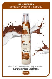 Morfose Milk Therapy Chocolatte İnce Telli Saçlar İçin Hacim Veren Saç Köpüğü 200 ml