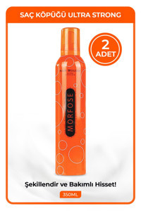Morfose Ultra Strong Normal Saçlar İçin Şekillendirici Hacim Veren Saç Köpüğü 2x350 ml