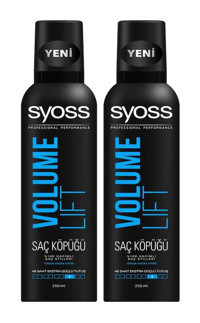Syoss Volume Lift Normal Saçlar İçin Şekillendirici Hacim Veren Saç Köpüğü 2x250 ml