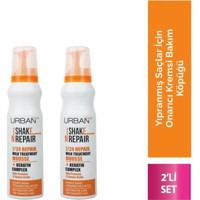 Urban Care Shake N Repair Normal Saçlar İçin Şekillendirici Hacim Veren Saç Köpüğü 2x150 ml