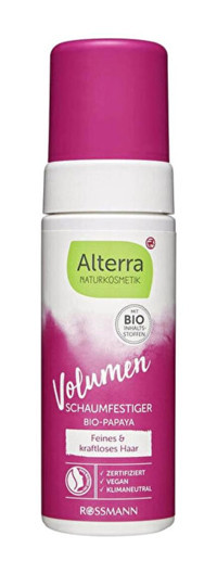 Alterra Organik Papaya & Bambu Ekstresi Normal Saçlar İçin Şekillendirici Hacim Veren Saç Köpüğü 150 ml