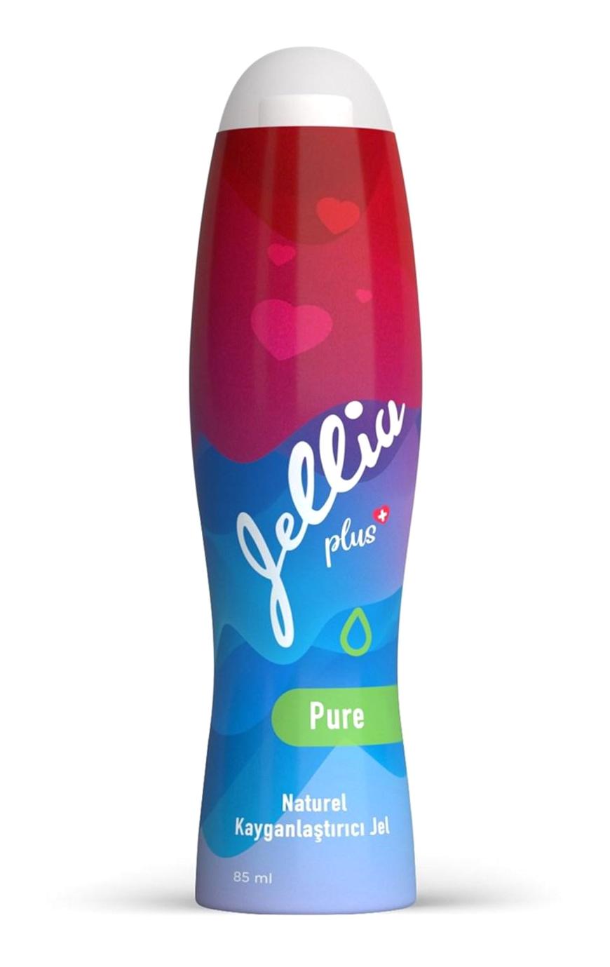 Jellia Plus Pure Naturel Doğal Silikon Kayganlaştırıcı Jel 85 ml