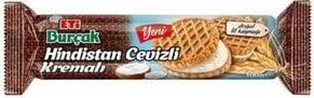 Eti Burçak Hindistan Cevizli Bisküvi 12x100 gr