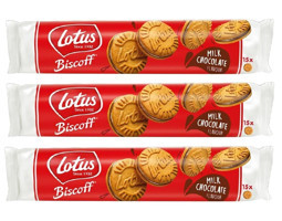Lotus Biscoff Çikolatalı Bisküvi 3x150 gr