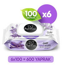 Papilion Premium 100 Yaprak 6'lı Islak Mendil