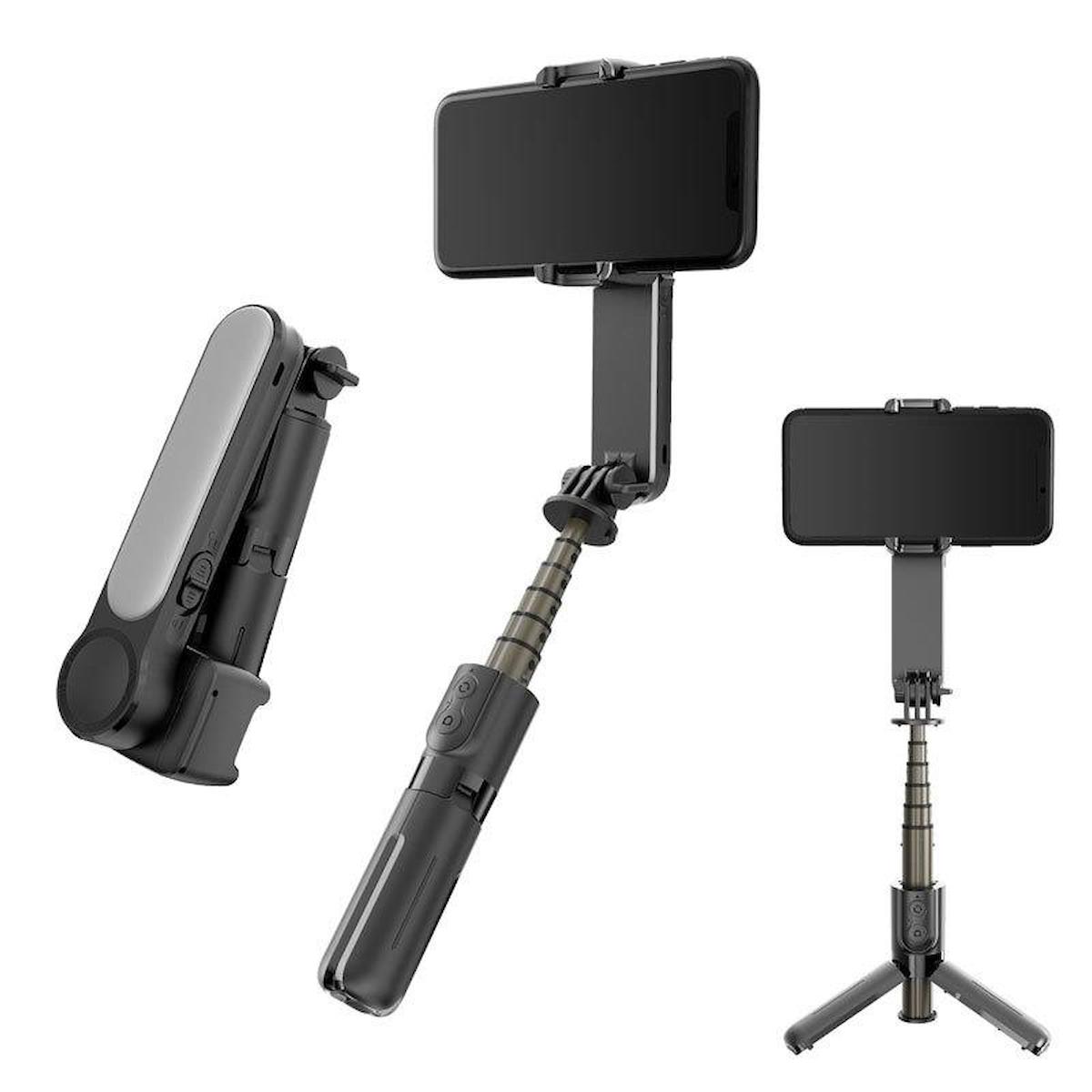 Torima L09 Profesyonel Telefon Gimbal Head Tripod
