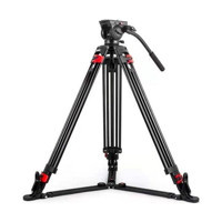 Camten V-180 G 2 Kademeli Video Head Tripod 180 cm