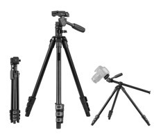 Hobimtek HT-T02 3 Kademeli Video Head Tripod 154 cm