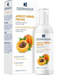 Dermavia Apricot Kernel Siyah Nokta Karşıtı Jel Yüz Peelingi 150 ml
