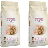 Bonacibo Tavuk Kısırlaştırılmış Tahıllı Yetişkin Kuru Kedi Maması 2x2 kg