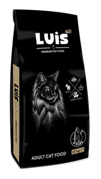 Luis Balık Tahıllı Yetişkin Kuru Kedi Maması 15 kg