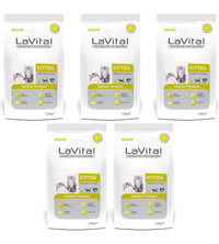 La Vital Somonlu Tahıllı Yavru Kuru Kedi Maması 5x1.5 kg