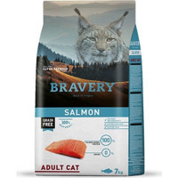 Bravery Somonlu Yetişkin Kuru Kedi Maması 7 kg