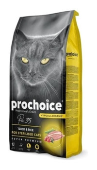 Prochoice Ördek Kısırlaştırılmış Yetişkin Kuru Kedi Maması 15 kg