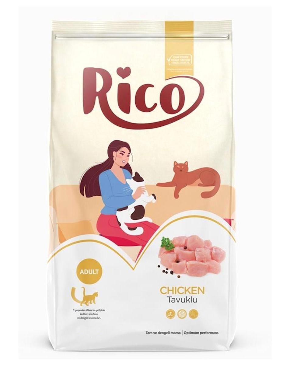 Rico Tavuk Kısırlaştırılmış Yetişkin Kuru Kedi Maması 2 kg