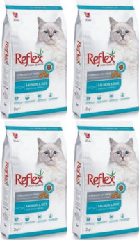 Reflex Somonlu Yetişkin Kuru Kedi Maması 4x2 kg