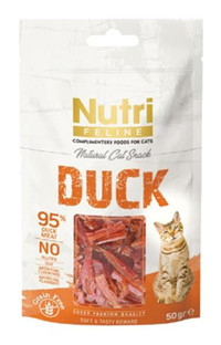 Nutri Feline Ördek Yetişkin Kuru Kedi Maması 12x50 gr