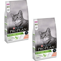 Pro Plan Sterilised Somonlu Kısırlaştırılmış Tahıllı Yetişkin Kuru Kedi Maması 2x3 kg