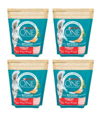 Purina One Somonlu Kısırlaştırılmış Tahıllı Yetişkin Kuru Kedi Maması 4x800 gr
