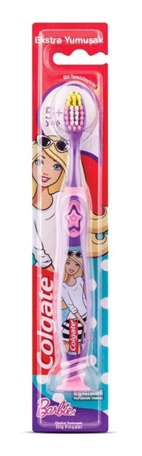 Colgate Barbie Yumuşak Manuel Çocuk Diş Fırçası Renkli
