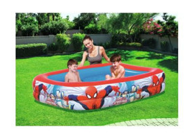 Bestway 201 x 150 cm Dikdörtgen Şişme Havuz Çok Renkli