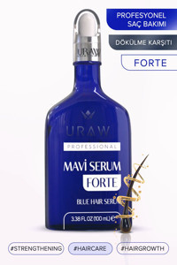 Uraw Forte Dökülme Karşıtı Mavi Su Keratin Saç Serumu 100 ml