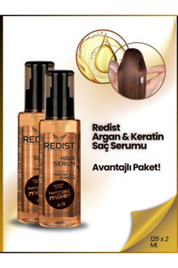 Redist Argan Yağlı Besleyici Keratin Saç Serumu 2x125 ml